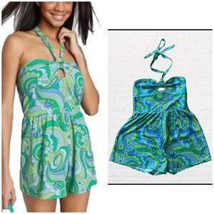 NEW Wild Fable terry cloth halter style romper